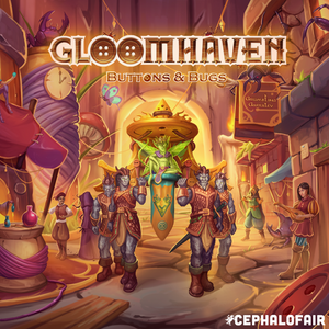 Cephalofair Games announces Gloomhaven: Buttons & Bugs