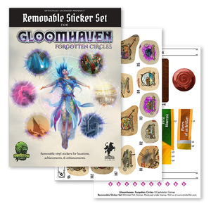 Gloomhaven Forgotten Circles: Removable Sticker Set