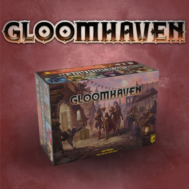 Complete Gloomhave Board Game by Cephalofair deals Games