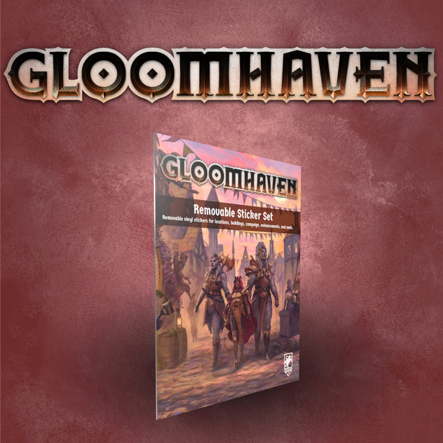 Gloomhaven: Removable Sticker Set (PREORDER) - Cephalofair