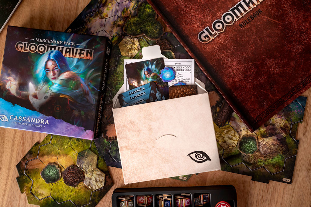 gloomhaven card binder PRE-ORDER: Cassandra, Forgotten Diviner - Gloomhaven Mercenary Pack
