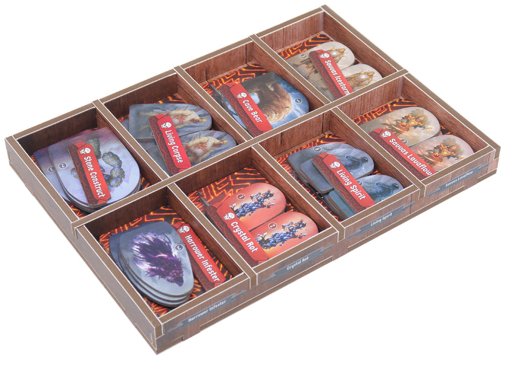 Organizer Insert for Gloomhaven Box - Einsatz Organizer Insert for Gloomhaven Box - Einsatz