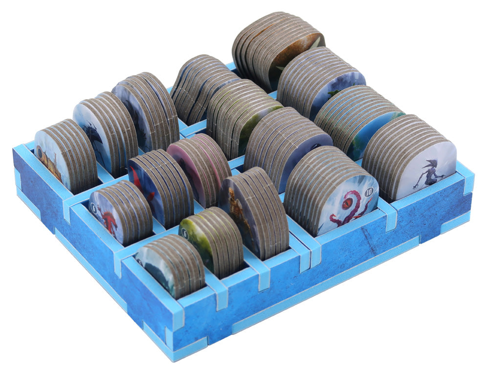 Folded Space Insert For Abyss Board Game – Compatible With Leviathan & Kraken Expansions