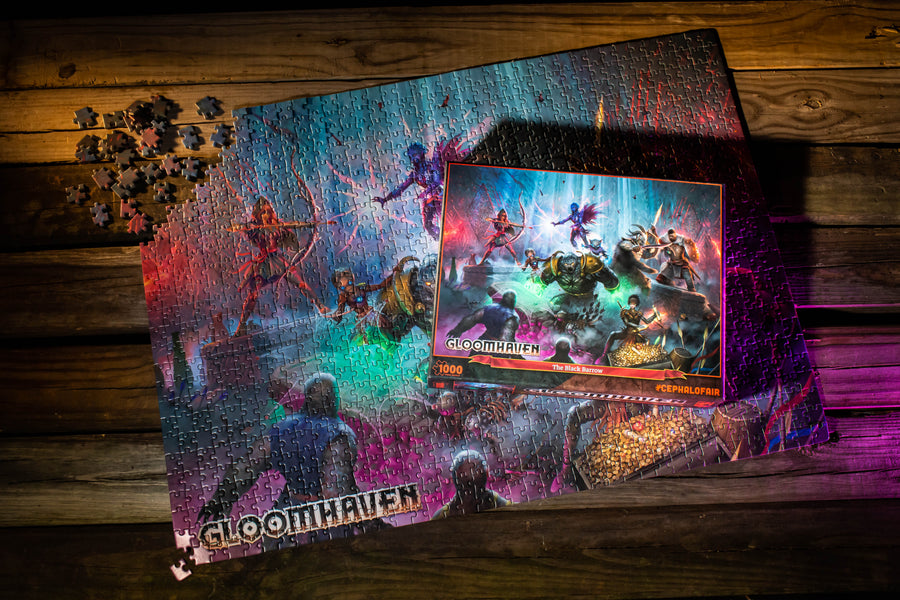 Gloomhaven 1000pc Puzzle: The Black Barrow