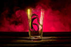 Red Guard Pint Glass